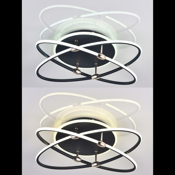 Потолочная светодиодная люстра с пультом управления Natali Kovaltseva Dorian I LED LAMPS 81235