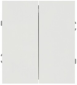 Выключатель ЭРА Arktik 16-1104-01 двойной 10АХ-250В белый Б0070344