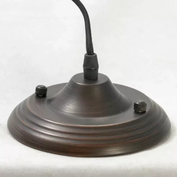 Подвесной светильник Lussole Milazzo LSL-2916-01, Черный, Белый, Металл, вид сверху Подвесной светильник Lussole Milazzo LSL-2916-01, Черный, Белый, Металл, вид сверху