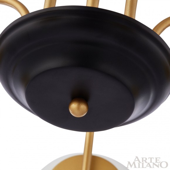 Люстра на штанге Arte Milano Napoli 312066/D700/5 BS/BK