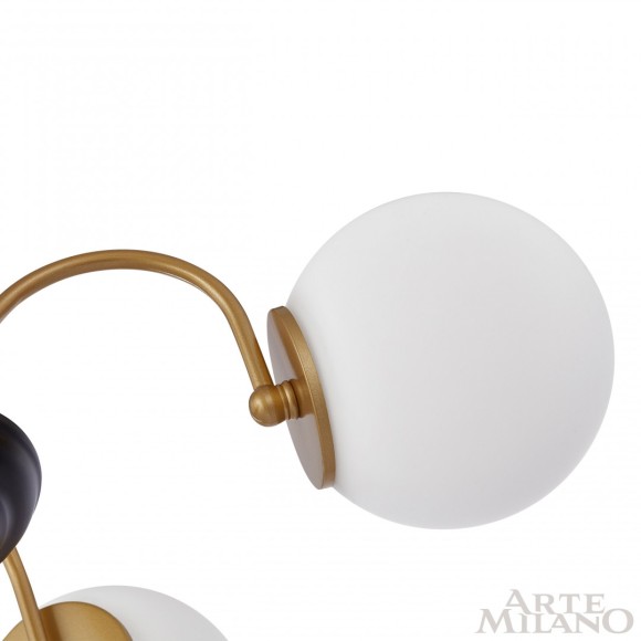 Люстра на штанге Arte Milano Napoli 312066/D700/5 BS/BK