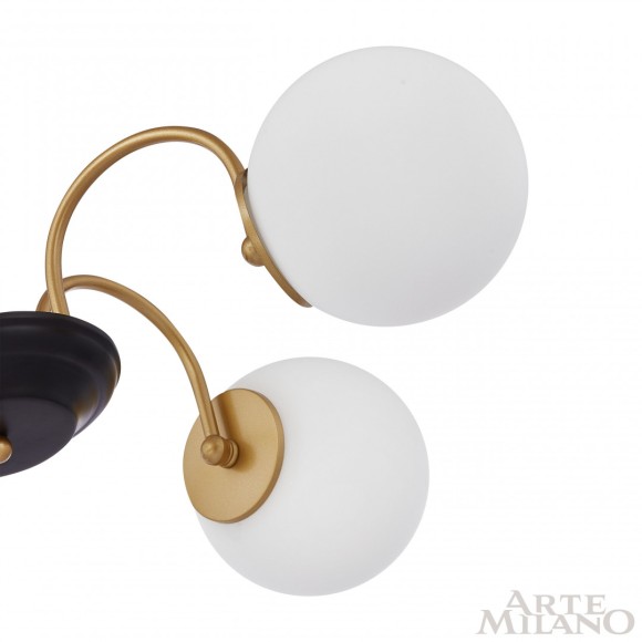 Люстра на штанге Arte Milano Napoli 312066/D700/5 BS/BK