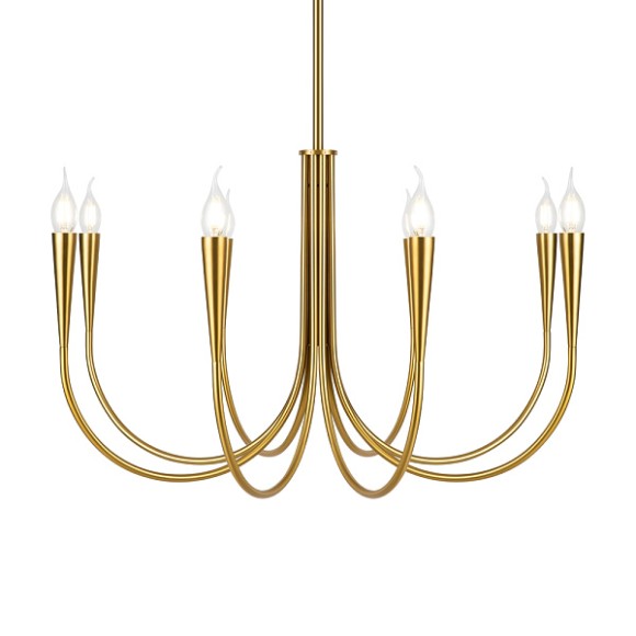 Люстра на штанге Freya Branches FR5253PL-08BS