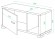 Тумба комбинированная Домино нельсон СБ-30/1 MER_SB-30_1_N