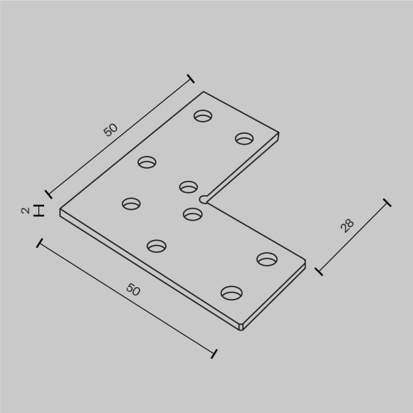 Соединитель угловой для накладного шинопровода Maytoni Technical Magnetic track system Exility Accessories for tracks Exility TRA034CL-21