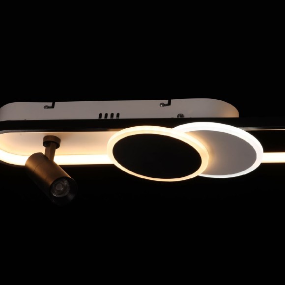 Потолочная светодиодная люстра с пультом управления De Markt Драйв 377013604