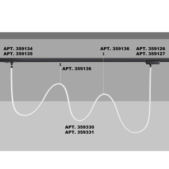 Гибкий неон Novotech Ramo 359331
