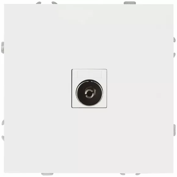 Розетка Эра Galaxy 15-3101-08 TV одиночная IP20 белый матовый Б0070729
