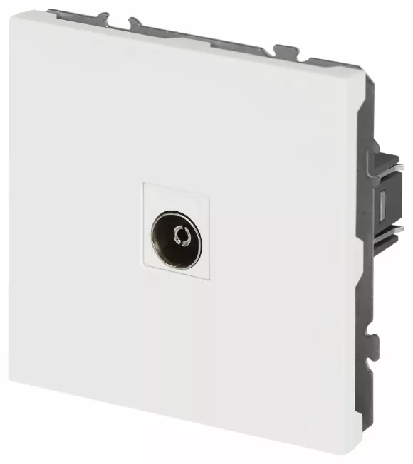 Розетка Эра Galaxy 15-3101-08 TV одиночная IP20 белый матовый Б0070729