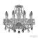 Подвесная люстра Bohemia Ivele Crystal 105/8/141 Ni