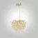 Подвесная люстра AM Group Forest D400 GOLD, Шампань, Разноцветный, Металл