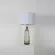 Настольная лампа Delight Collection Crystal Table Lamp BRTL3196, Зеленый, Белый, Стекло, декоративные элементы крупным планом