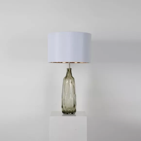 Настольная лампа Delight Collection Crystal Table Lamp BRTL3196, Зеленый, Белый, Стекло, декоративные элементы крупным планом Настольная лампа Delight Collection Crystal Table Lamp BRTL3196, Зеленый, Белый, Стекло, декоративные элементы крупным планом