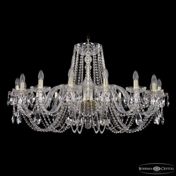 Подвесная люстра Bohemia Ivele Crystal 1402/16/400 G
