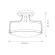Потолочный светильник Hinkley Harper (hk) HK-HARPER-SFS-CM