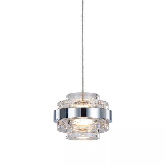 Подвесной светильник Delight Collection MD22030002 MD22030002-1A chrome/clear
