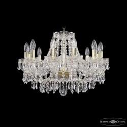 Подвесная люстра Bohemia Ivele Crystal 1403/12/195 G