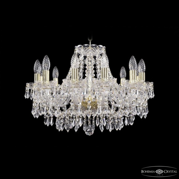 Подвесная люстра Bohemia Ivele Crystal 1403/12/195 G