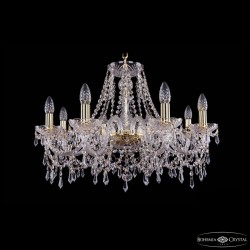Подвесная люстра Bohemia Ivele Crystal 1403/8/240 G
