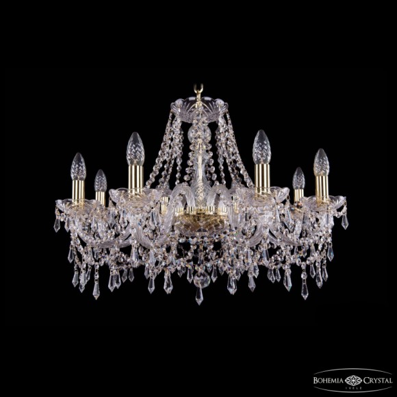 Подвесная люстра Bohemia Ivele Crystal 1403/8/240 G