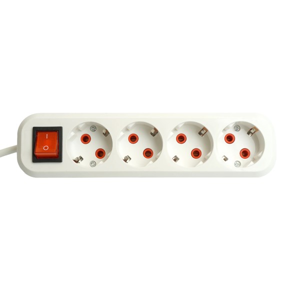 Удлинитель четырехместный Stekker Home 49361