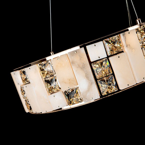 Подвесная светодиодная люстра Modelux ML.6988.1000P GD