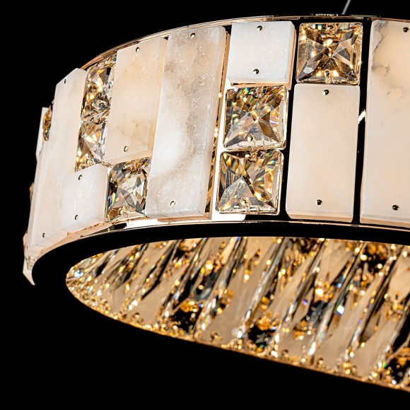 Подвесная светодиодная люстра Modelux ML.6988.1000P GD