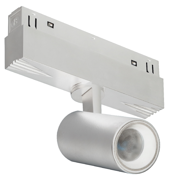 Трековый магнитный светильник iLedex Vision 4822-011-D45-8W-38DG-4000K-WH