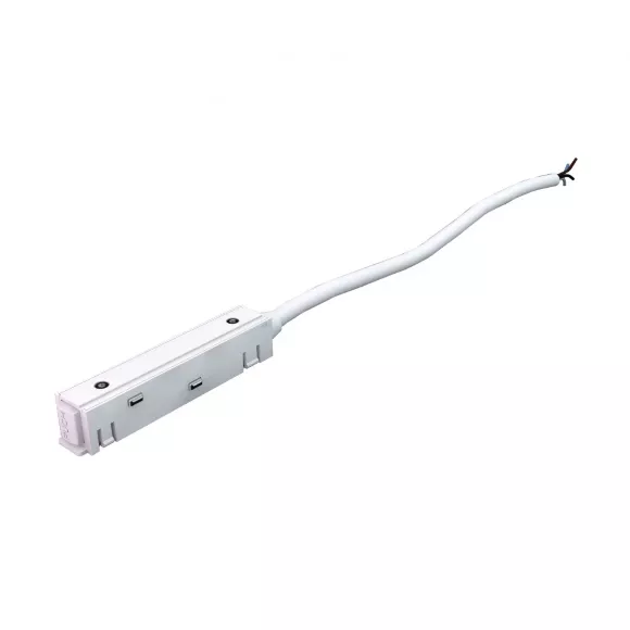 Ввод питания для магнитного шинопровода iLedex Vision48-22 POWER INN 4822-L390-WH Ввод питания для магнитного шинопровода iLedex Vision48-22 POWER INN 4822-L390-WH