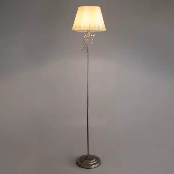 Торшер Eurosvet Incanto 01023/1 серебро