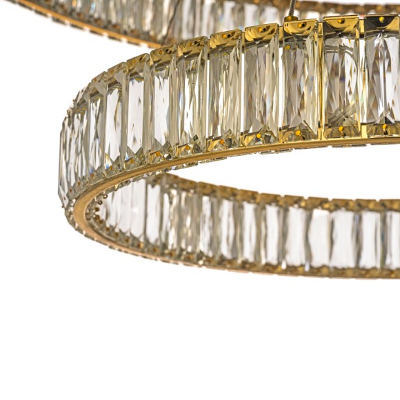 Подвесная светодиодная люстра Dio D'Arte Caneva Caneva L 1.5.80+50.100 G