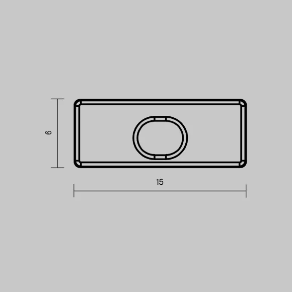 Комплект заглушек для профиля 15×06 10шт Maytoni Led Strip ALM-001-W-EC 642020 Комплект заглушек для профиля 15×06 10шт Maytoni Led Strip ALM-001-W-EC 642020