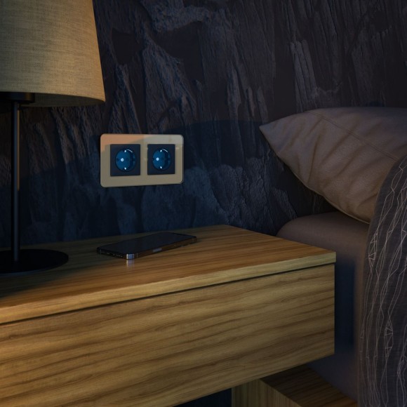 Розетка с подсветкой Werkel 4690389171727 W1171408