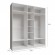 Шкаф платяной Мадрид TKS_00-00161837