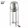 Торшер ST LUCE BURASCA SL1050.725.01, Черный, Дымчатый, Металл