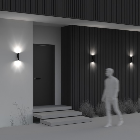 Уличный настенный светильник Maytoni Tube O508WL-L6B3K