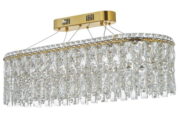 Подвесная светодиодная люстра Arti Lampadari Ovindoli Gold Ovindoli L 1.5.80x30.100 G