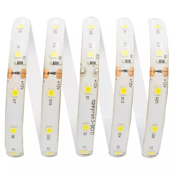 Светодиодная лента Apeyron 12В СТ 4,8Вт/м smd3528, 60д/м IP65 280Лм/м 5м 3000К 00-09 Светодиодная лента Apeyron 12В СТ 4,8Вт/м smd3528, 60д/м IP65 280Лм/м 5м 3000К 00-09