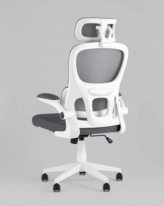 Кресло компьютерное TopChairs Airone Expert SGR_D-519-1_grey