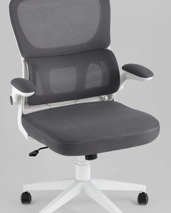 Кресло компьютерное TopChairs Airone Expert SGR_D-519-1_grey