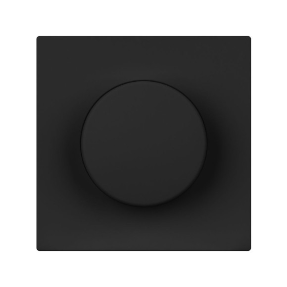 Лицевая панель светорегулятора Arlight PNL-NOBE-FB-SFPL-BK  (Черный оникс) 060261