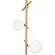 Торшер Freya Blossom FR5259FL-03BS, Белый, Латунь, Металл