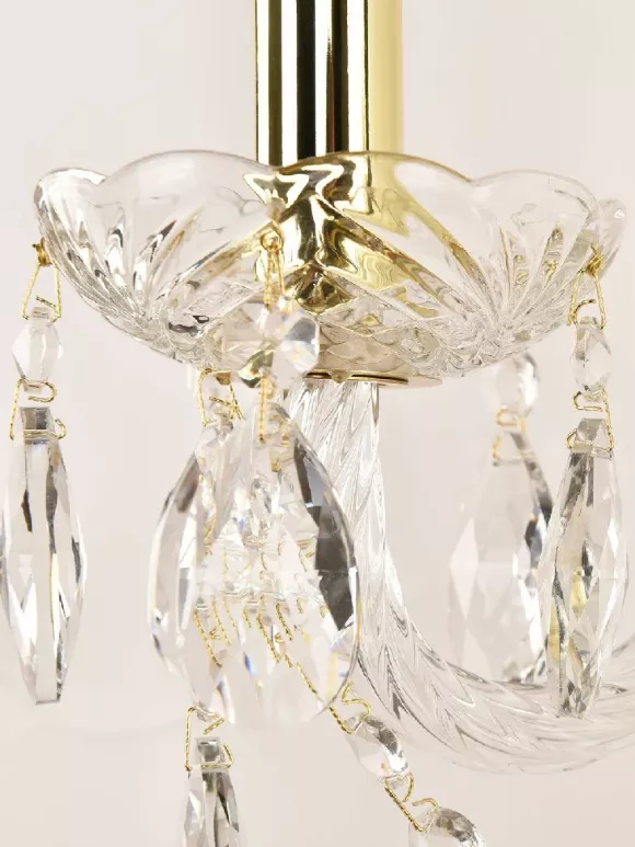 Бра Bohemia Ivele Crystal 105B/1/141 G, декоративные элементы крупным планом