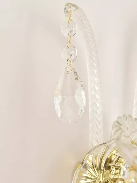 Бра Bohemia Ivele Crystal 105B/1/141 G, Классика, Золото