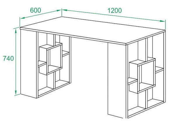 Стол письменный СПм-15 SK_00-00011528