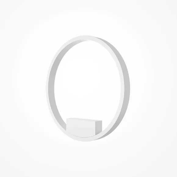 Настенный светильник Maytoni Rim MOD058WL-L25WK, Белый, От теплого до нейтрального, Алюминий Настенный светильник Maytoni Rim MOD058WL-L25WK, Белый, От теплого до нейтрального, Алюминий