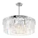 Люстра на штанге Arte Milano Sorrento 378909/8/300/580 CR, Хром, Прозрачный, Металл, крупный план