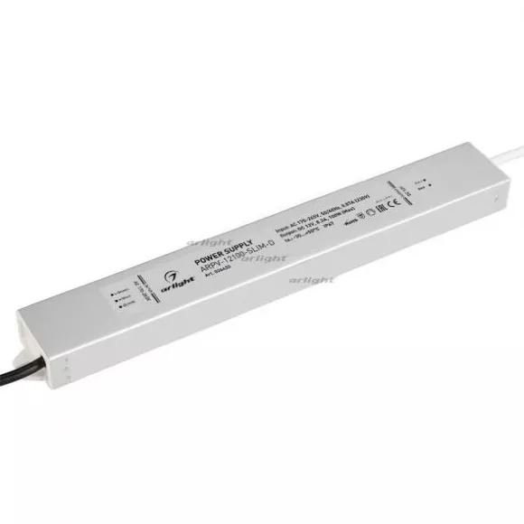 Блок питания Arlight ARPV-12100-SLIM-D (12V, 8.3A, 100W) 026433 Блок питания Arlight ARPV-12100-SLIM-D (12V, 8.3A, 100W) 026433