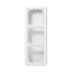 Коробка трехместная Jung CD583AWW