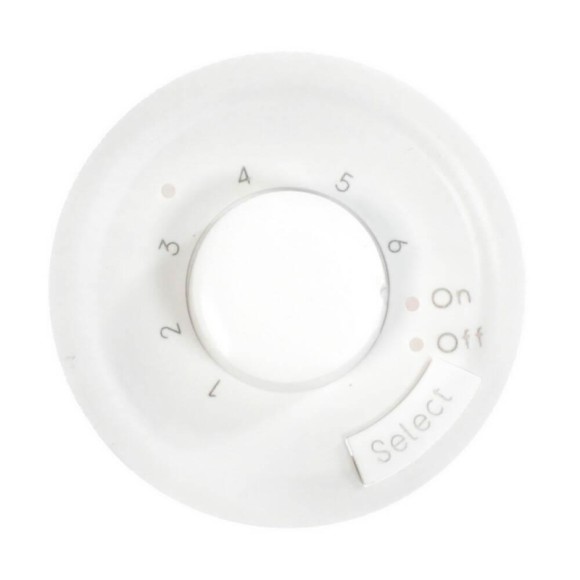 Лицевая панель Legrand Celiane термостата с датчиком для теплого пола белая 068249